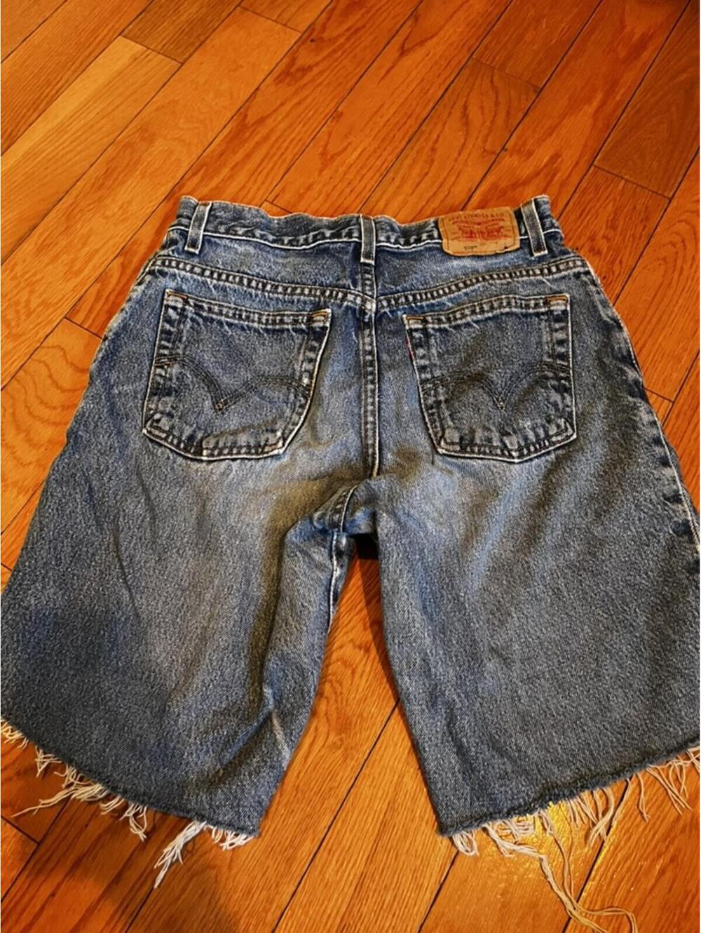 women's levis shorts